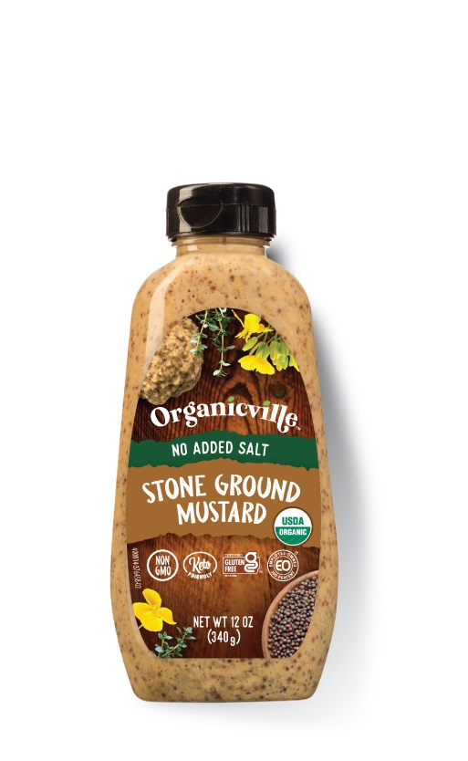 فروش انواع سس خردل از برند Organicville