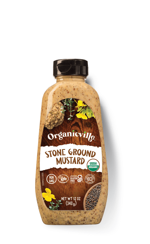 فروش انواع سس خردل از برند Organicville