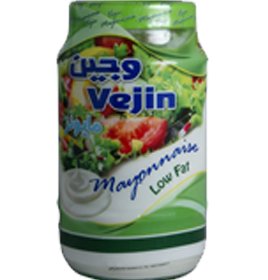 خرید سس مایونز دبه ای و تک نفره برند وجین