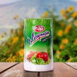 خرید سس مایونز دبه ای و تک نفره ساشه ای ترانه