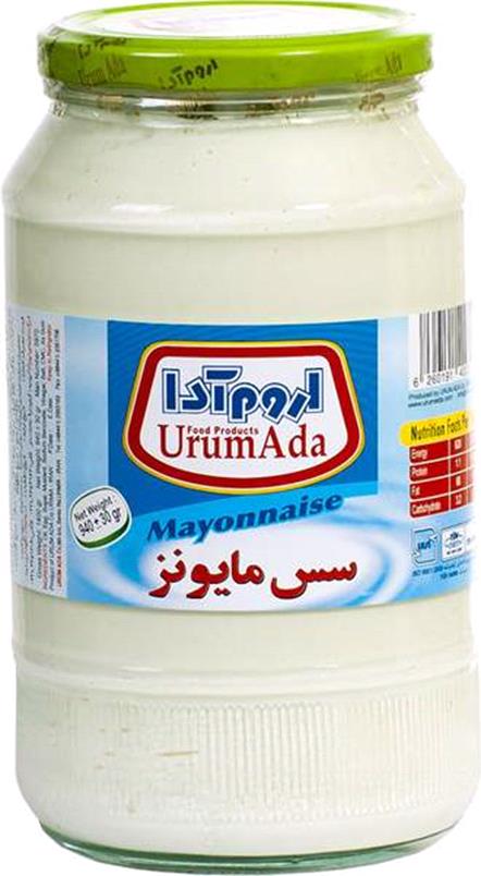 فروش سس مایونز قیمت عمده برند اروم آدا