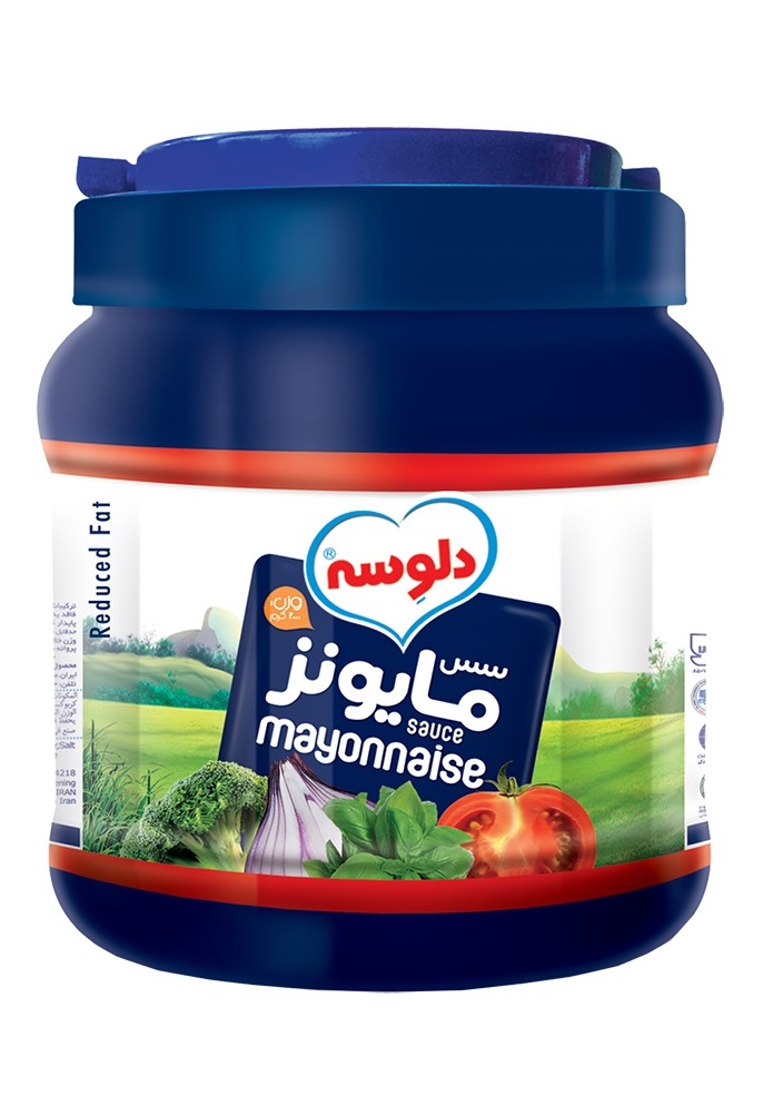 فروش سس مایونز تک نفره و دبه ای دلوسه