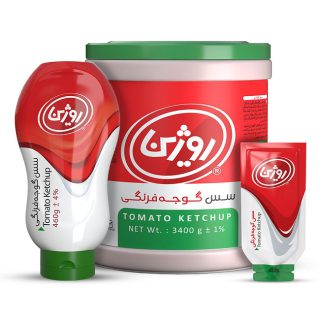 فروش سس گوجه فرنگی روژین و ژینو رستورانی
