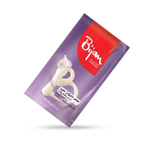 خرید سس مایونز دبه ای و تک نفره بیژن قیمت عمده