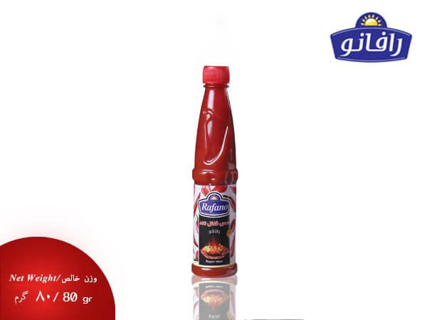 خرید سس فلفل قلمی رافانو قیمت عمده
