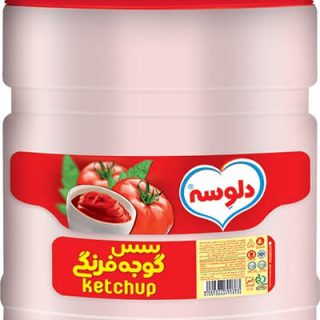 خرید سس گوجه فرنگی دلپذیر دبه ای + تک نفره