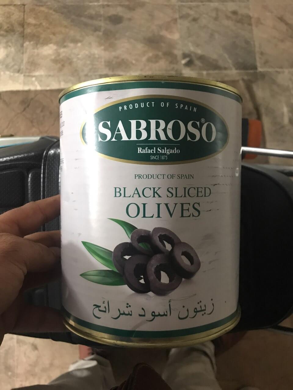 خرید زیتون سبز و سیاه اسلایس خارجی قیمت عمده