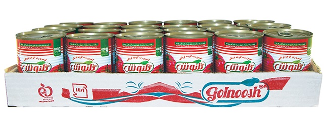 خرید رب گوجه گلنوش عمده قیمت درب کارخانه