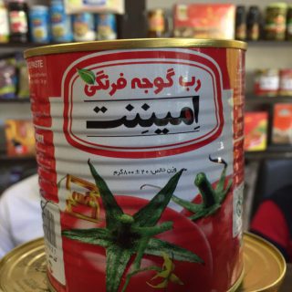 خرید رب گوجه قوطی امیننت قیمت عمده