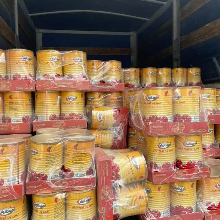 خرید رب گوجه همدانیان عمده قیمت کارخانه