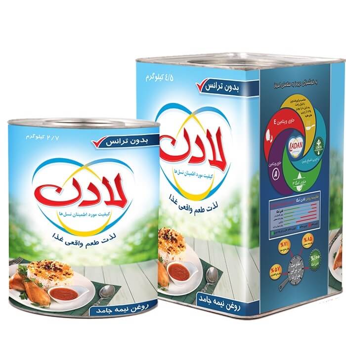 خرید روغن لادن قیمت عمده 17 کیلویی