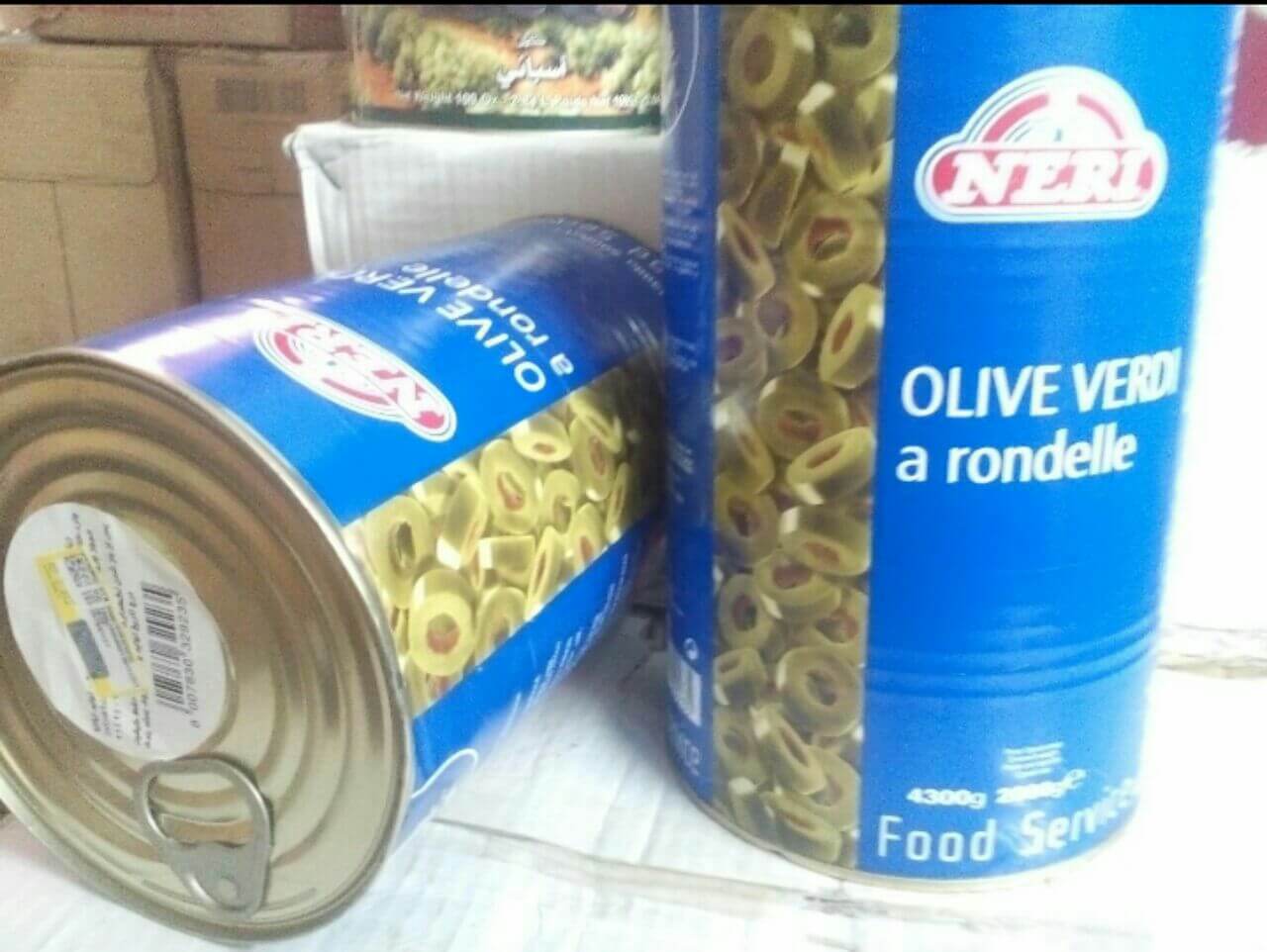 خرید زیتون سبز و سیاه اسلایس خارجی قیمت عمده