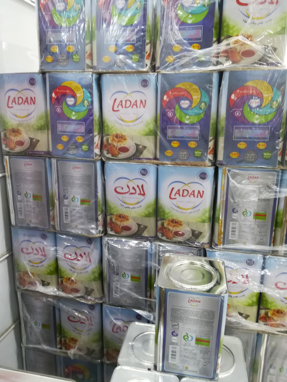 خرید روغن لادن قیمت عمده 17 کیلویی