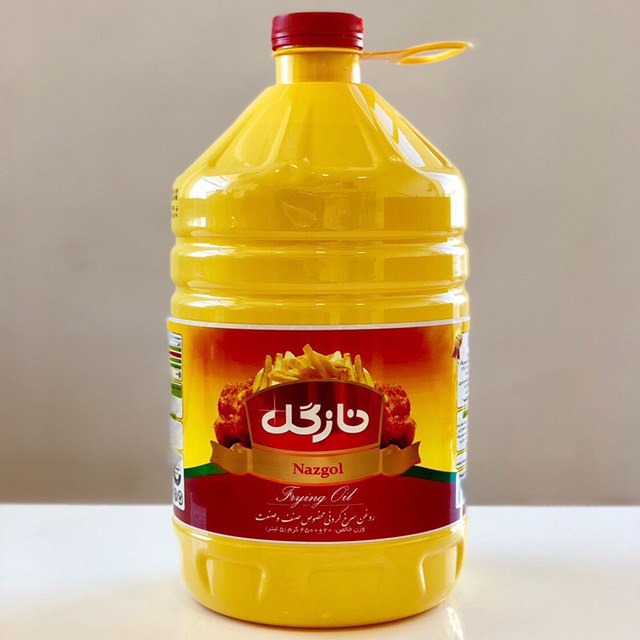 خرید روغن مایع نازگل سرخ کردنی قیمت عمده