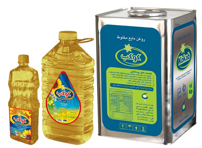 خرید روغن مایع سرخ کردنی و سویا کوکب قیمت عمده