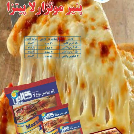 خرید پنیر پیتزا و پنیر تاپینگ پیتزا ( پخش عمده )