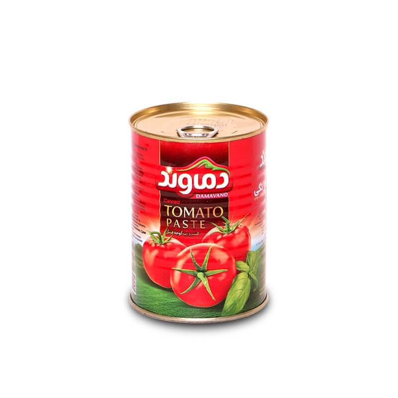 خرید رب گوجه فرنگی کیلو قوطی دماوند عمده