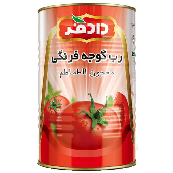 خرید رب گوجه 18 کیلو حلب دادفر عمده