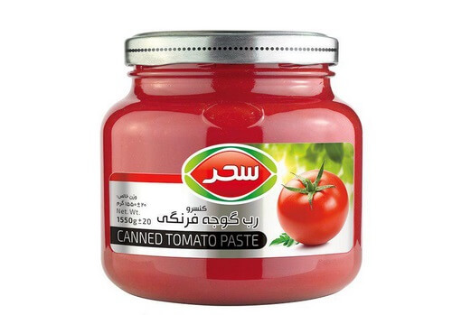 خرید رب گوجه فرنگی سحر قیمت عمده