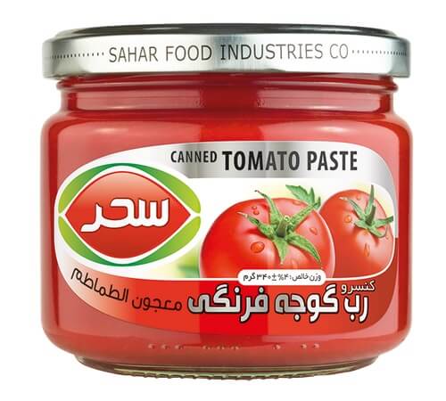 خرید رب گوجه فرنگی سحر قیمت عمده