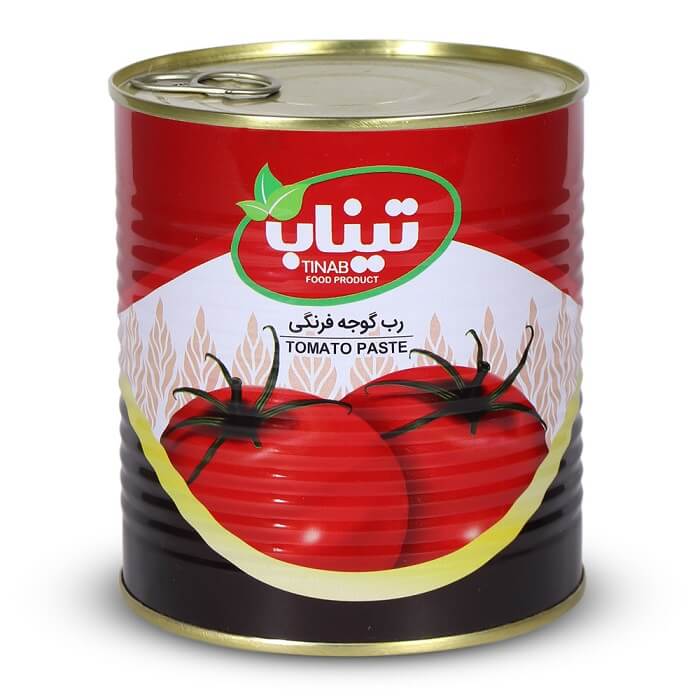 خرید رب گوجه فرنگی تیناب قیمت عمده