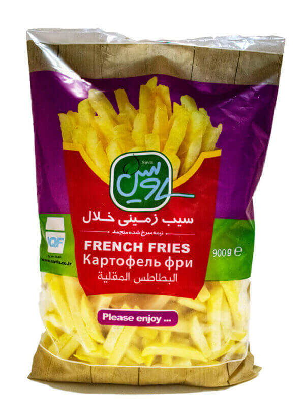 خرید سیب زمینی نیمه آماده منجمد ساویس عمده