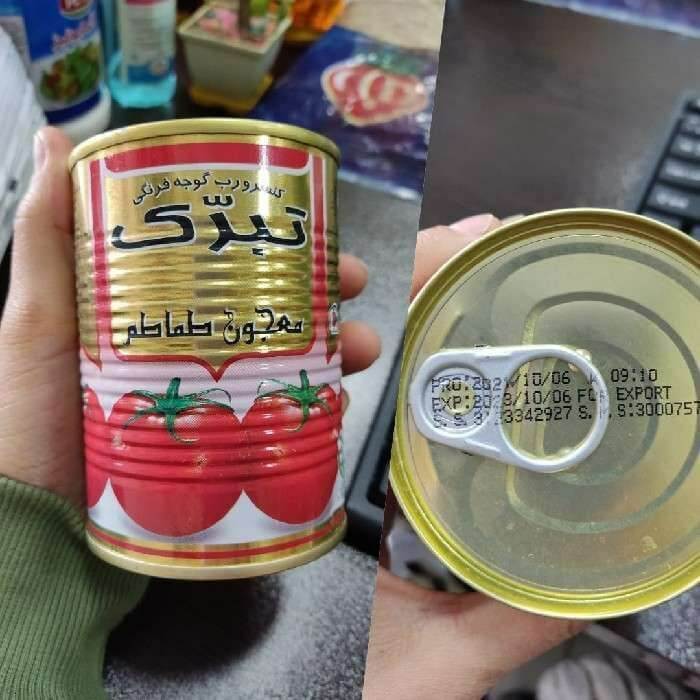 خرید رب گوجه فرنگی تبرک قیمت عمده