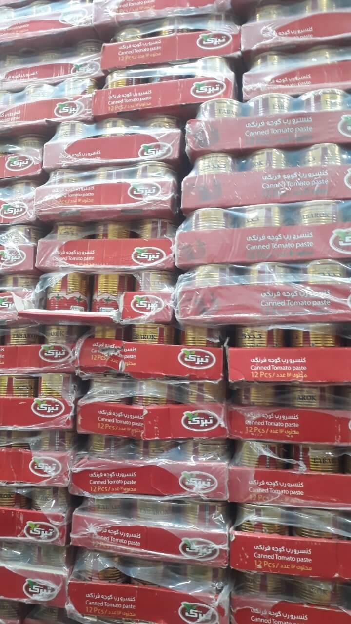 خرید رب گوجه فرنگی تبرک قیمت عمده