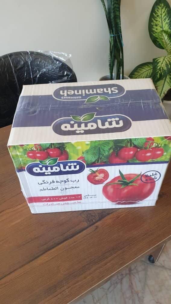 خرید رب گوجه فرنگی شامینه قیمت عمده