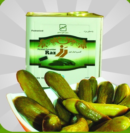 خرید خیارشور حلب و دبه قیمت عمده