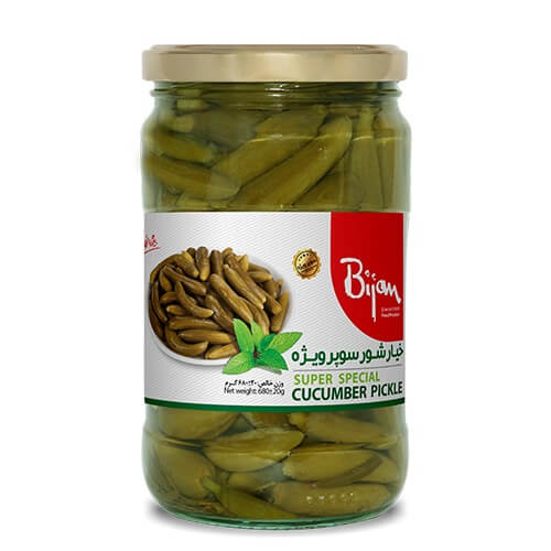 خرید خیارشور حلب و دبه ای نمکین و شیلتون قیمت عمده