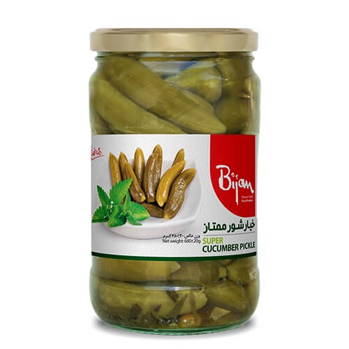 خرید خیارشور حلب و دبه ای نمکین و شیلتون قیمت عمده