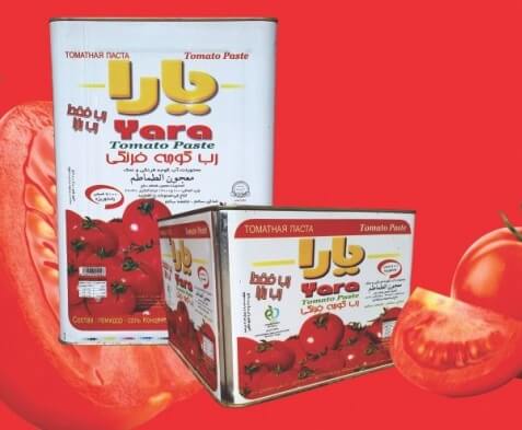 خرید رب گوجه فرنگی یارا قیمت عمده