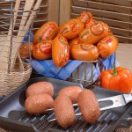 خرید سوسیس کوکتل 55 درصد گوشت بشارت