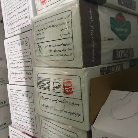 خرید همبرگر و کباب لقمه قیمت عمده