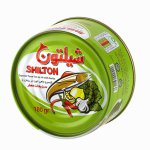 خرید کنسرو ماهی تون در روغن با طعم سبزیجات (180 گرم) شیلتون