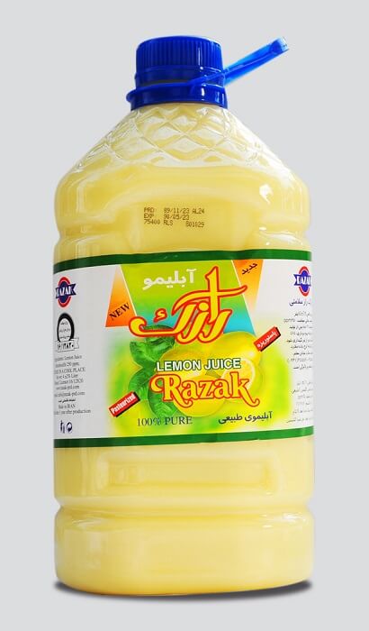 خرید آبلیمو بطری و شیشه ای رازک قیمت عمده