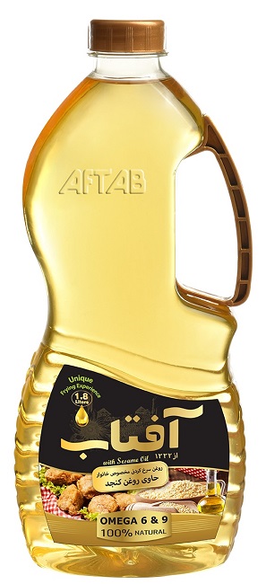 خرید روغن سویا و سرخ کردنی از برند آفتاب و خروس