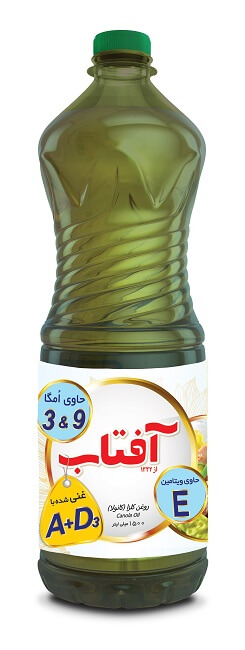 خرید روغن سویا و سرخ کردنی از برند آفتاب و خروس