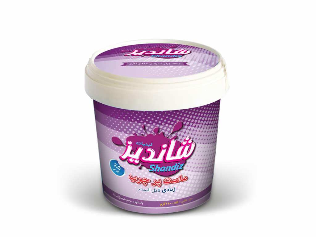 خرید ماست تک نفره شاندیز قیمت عمده
