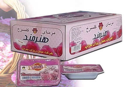 خرید مربا تک نفره عسل ریزان سراب قیمت عمده