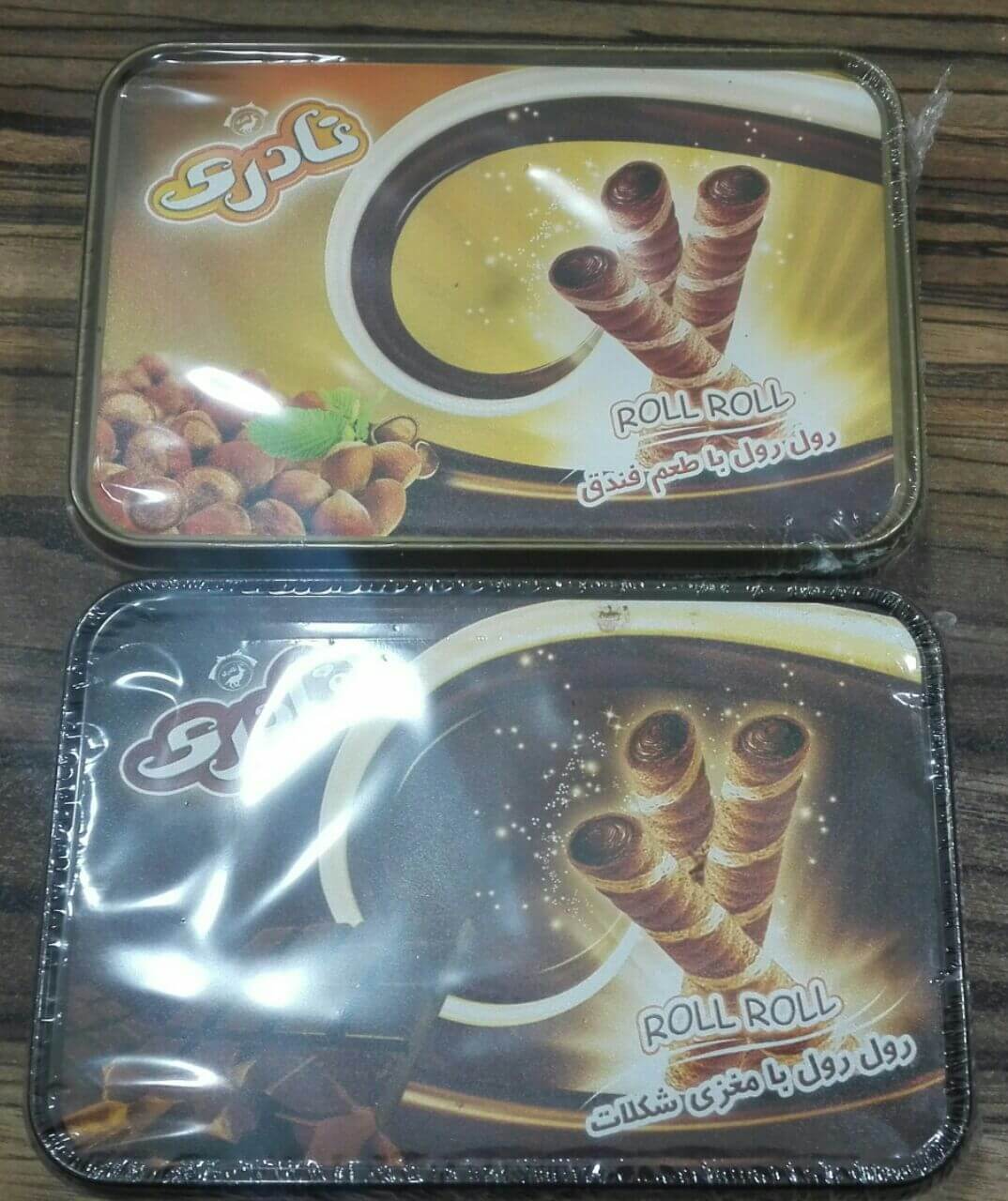 خرید شوکو رول و ویفر لوله ای قیمت عمده