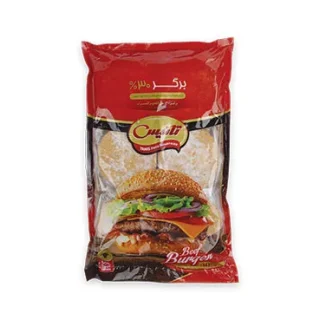 خرید عمده همبرگر و استیک تانیس قیمت عمده
